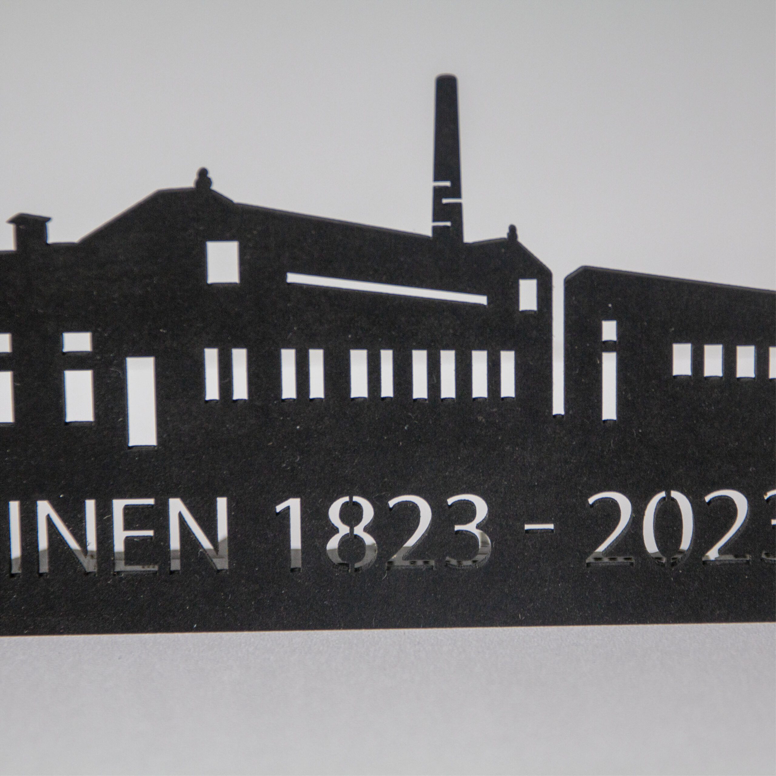 200 Jaar Nieuw-Buinen - Skyline 40 cm - houtkleur zwart - 4